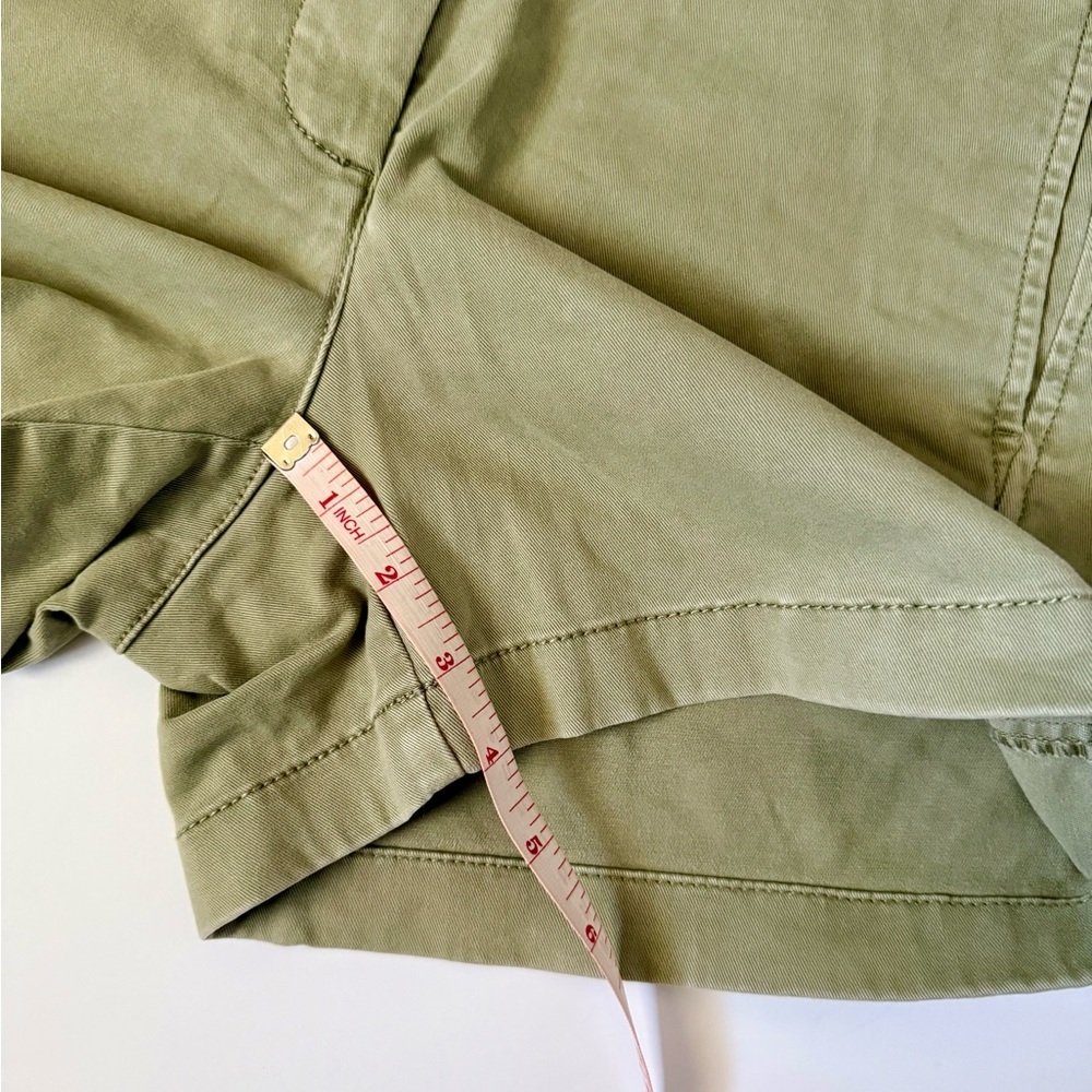 J.Crew Green Chino Shorts Size 2 – 3.5” Inseam - Picture 6 of 8